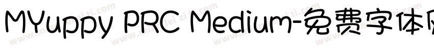 MYuppy PRC Medium字体转换